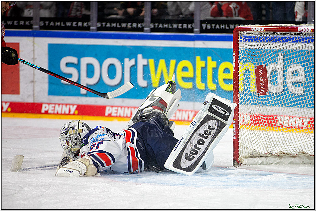 PENNY DEL; Koelner Haie- Iserlohn Roosters; Koeln, 24.01.2023